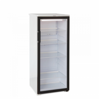 Холодильный шкаф-витрина BIRYUSA B-B290 белый/черный...