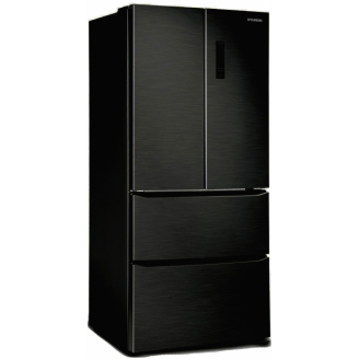 Холодильник Hyundai CM5045FDX черная сталь...