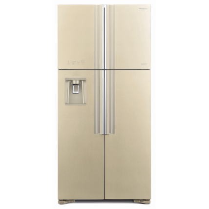 Холодильник Hitachi R-W660PUC7 GBE бежевое стекло